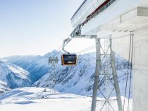 Bergstation Sektion 2 der 3S Eisgratbahn • © Andre Schönherr / Stubaier Gletscher