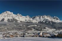 Ellmau am Wilden Kaiser im Winter. • © Daniel Reiter / Peter von Felbert