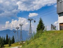 Die 6er Umlaufbahn Fleckalmbahn in Kirchberg wurde im Frühjahr 2019 abgerissen. • © skiwelt.de / christian schön