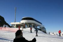 Die alte 4er Sesselbahn Flimjochbahn im Skigebiet Silvretta Arena Ischgl / Samnaun. • © skiwelt.de / christian schön