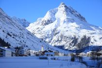 Das verschneite Galtür im Paznauntal.  • © TVB Paznaun - Ischgl