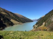 Der Gepatschspeicher (Stausee) im Kaunertal. • © TVB Tiroler Oberland Kaunertal, Susanne Larcher