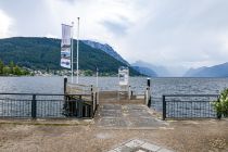 Der Schiffsanleger in Gmunden am Rathausplatz. • © skiwelt.de - Christian Schön