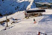 Die Bergstation der 8er Sesselbahn Gratbahn in der Silvretta-Arena Ischgl/Samnaun • © TVB Paznaun - Ischgl