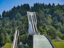 Die Große Olympiaschanze in Garmisch-Partenkirchen • © skiwelt.de / christian schön