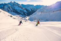 Skifahren im Skigebiet Fontanella-Faschina im Großen Walsertal. • © Alpenregion Bludenz Tourismus, Alex Kaiser