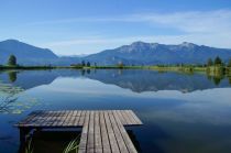 Der idyllische Eichsee  in Großweil mit toller Aussicht...  • © Gemeinde Großweil