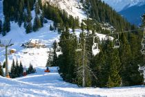 Noch nicht in Betrieb an diesem Morgen vor Weihnachten war die Hexenkesselbahn. • © skiwelt.de / christian schön