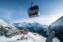 Die Rotkoglbahn in Hochsölden. • © Bergbahnen Sölden, Christoph Nösig