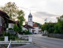 Abendstimmung in Hopferau im Allgäu. • © skiwelt.de - Christian Schön