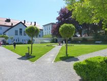 Der Klostergarten in Immenstadt - ein ruhiges Plätzchen. • © Tourist Info Immenstadt