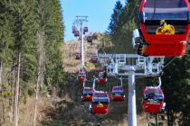 Die Karspitzbahn 1 in Zell im Zillertal • © skiwelt.de / christian schön