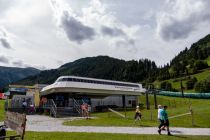 Talstation der Kaserebenbahn - Angertal im Sommer. Die Bahn ist nur an wenigen Tagen im Sommer in Betrieb. Am besten vorher bereits informieren. • © skiwelt.de / christian schön