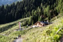 Die Falkaunsalm im Kaunertal. • © TVB Tiroler Oberland Kaunertal, Daniel Zangerl