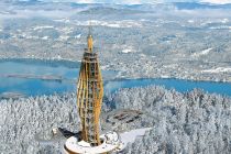 Winter am Pyramidenkogel in Kärnten. • © Kärnten Werbung, Ansichtskartenverlag Villach
