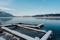 Der Klopeiner See im Winter. • © Tourismusregion Klopeiner See - Südkärnten GmbH, Martin Hoffmann