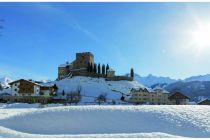 Die Burg Laudeck in Ladis im Winter. • © Serfaus-Fiss-Ladis Marketing GmbH, Andreas Kirschner