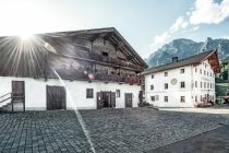 Der Dorfplatz in Leogang. • © Saalfelden Leogang Touristik GmbH / Robert Kittel