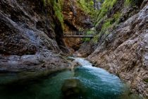 Die Almbachklamm im Berchtesgadener Land.  • © Tourist-Information Marktschellenberg