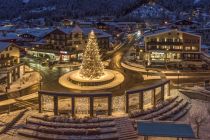 De Kreisverkehr in Maurach zur Adventszeit. • © Achensee Tourismus