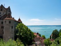 Blick von Meersburg auf den Bodensee • © skiwelt.de / christian schön