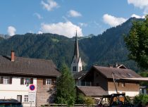 Mellau ist einer der größeren Urlaubsorte im Bregenzerwald. • © skiwelt.de / christian schön