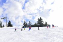 Der Kranzberg ist ein herrliches Skigebiet für Familien. • © Alpenwelt Karwendel / Stefan Eisend