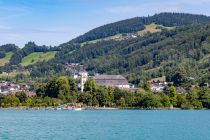 Blick auf die Basilika in Mondsee am Mondsee.  • © skiwelt.de - Christian Schön