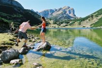 Der Zireiner See im Rofangebirge.  • © Alpbachtal Tourismus / Berger Bernhard