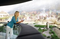 Das Rundgemälde im neuen Museum Tirol Panorama. • © Innsbruck Tourismus / Edi Groeger