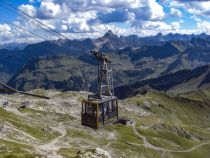 Gipfelbahn am Nebelhorn in Oberstdorf • © skiwelt.de / christian schön