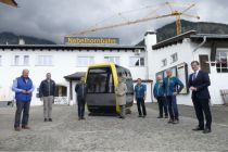 Präsentation der Gondel der neuen Nebelhornbahn • © OK-Bergbahnen