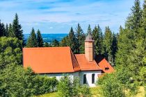 Die Wallfahrtskirche Maria Trost im Allgäu. • © Tina Lutz