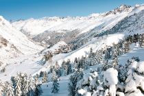 Blick auf das verschneite Obergurgl im Ötztal. • © Ötztal Tourismus, Alexander Lohmann