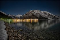 Winterlichter in Pertisau am Achensee. • © Achensee Tourismus