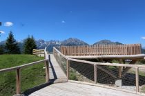 Plattform Koppeneck an der Bergstation des ehemaligen 1er Sessellifts • © TVB Stubai Tirol