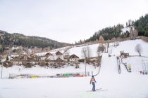 Training auf den Skisprungschanzen in Ramingstein. • © Ferienregion Lungau