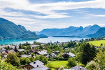 Blick auf St. Wolfgang mit dem Wolfgangsee im Hintergrund. • © skiwelt.de - Christian Schön