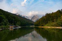 Der Rießersee in Garmisch ist wohl eins der bekanntesten Fotomotive der Region. • © skiwelt.de / christian schön