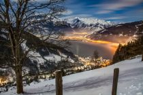 Berge und der Zeller See: Das Salzburger Land ist ein Wintertraum. • © pixabay.com (3264597)