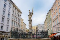 Der Florianibrunnen in Salzburg. • © skiwelt.de - Christian Schön