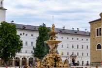 Der Residenzbrunnen in Salzburg. • © skiwelt.de - Christian Schön