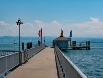 Schiffsanleger in Immenstaad am Bodensee • © skiwelt.de / christian schön