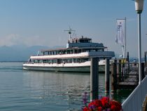 Der Schiffsanleger in Wasserburg am Bodensee • © skiwelt.de / christian schön