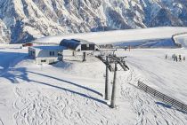 Bergstation des Schönleiten 6er. Liegt direkt neben der Bergstation der Schönleitenbahn II. • © Saalbach.com - Fotograf: Daniel Roos