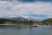 Auf dem Wildsee eine Runde mit dem Boot fahren... herrlich. • © Olympiaregion Seefeld