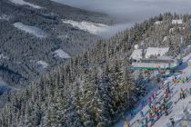 Auf dem Senderplateau am Hauser Kaibling befindet sich die Bergstation der Senderbahn • © Martin Baumgartner