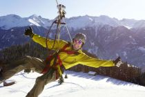 Der Serfauser Sauser macht auch im Winter Spaß. • © Seilbahn Komperdell GmbH, www.foto-mueller.com