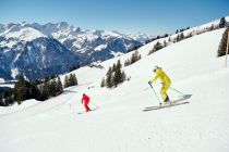 Skifahren am Diedamskopf im Bregenzerwald. • © Alex Kaiser, Diedamskopf Alpin Tourismus GmbH & Co. KG