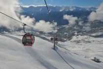 Die Schönjochbahn im Winterbetrieb. • © Fisser Bergbahnen GmbH, Sepp Mallaun